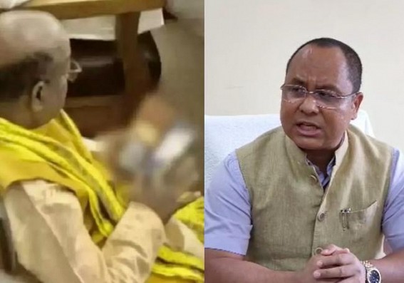 Instead of Speaking against us, CM should Speak against Jadab Lal : Animesh Debbarma Instead of Speaking against us, CM should Speak against Jadab Lal : Animesh Debbarma